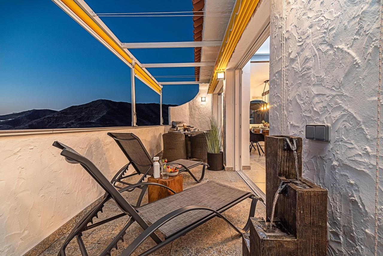 Mogan Luxury Apartment, Sea Views, Jacuzzi And Sauna. Exterior foto