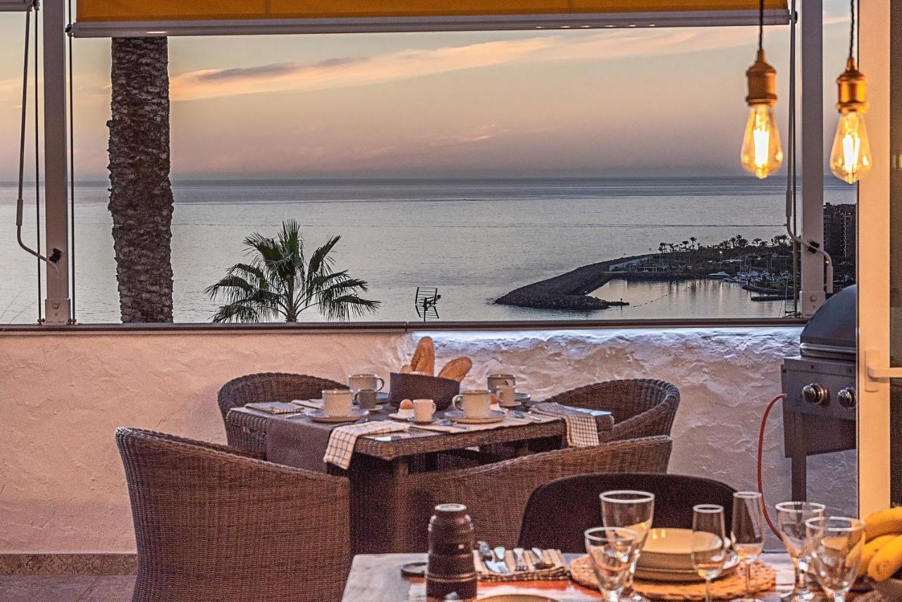 Mogan Luxury Apartment, Sea Views, Jacuzzi And Sauna. Exterior foto