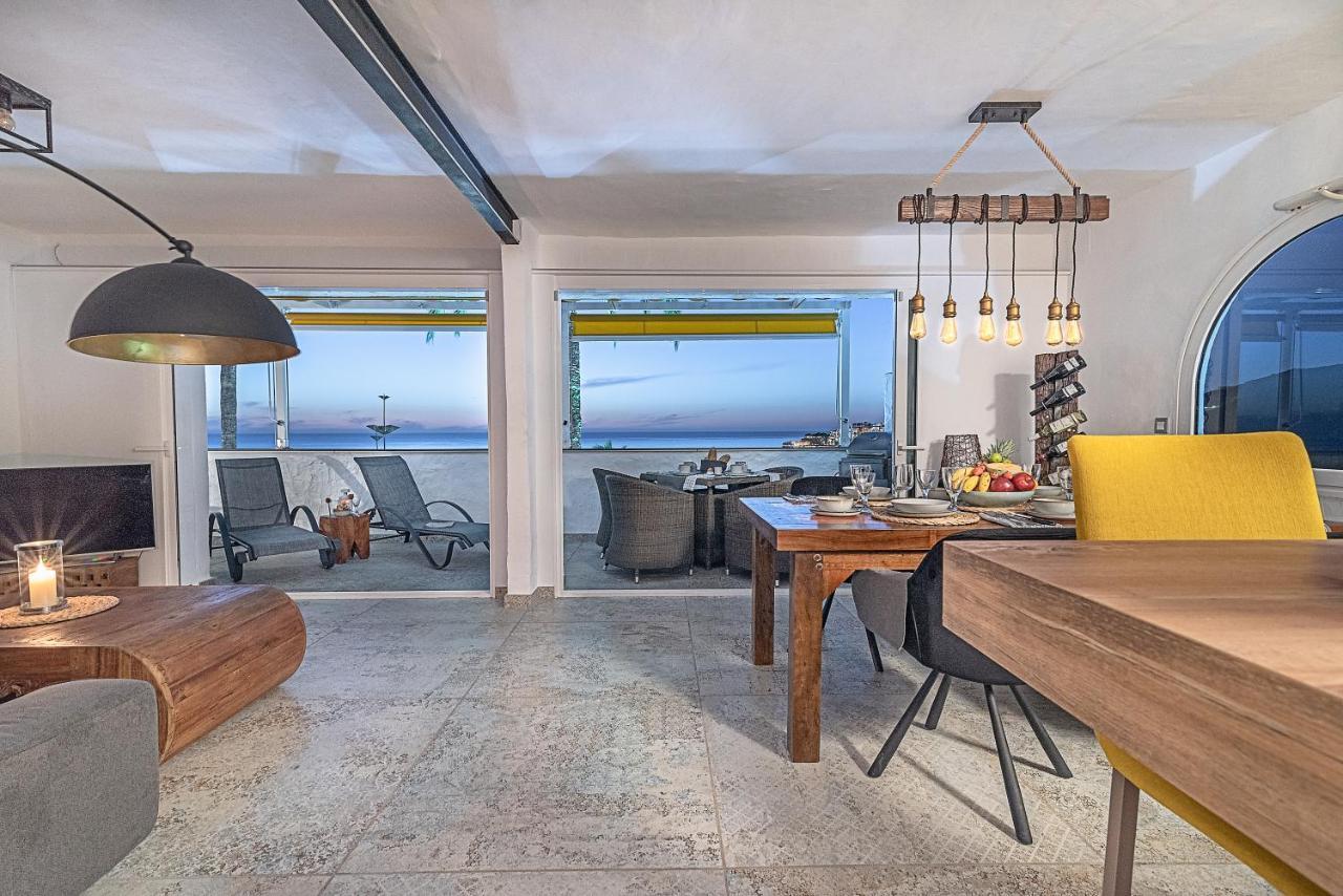 Mogan Luxury Apartment, Sea Views, Jacuzzi And Sauna. Exterior foto