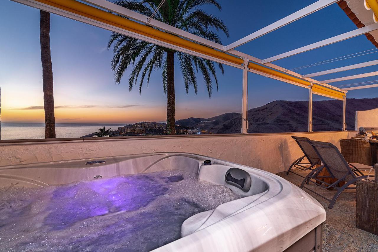 Mogan Luxury Apartment, Sea Views, Jacuzzi And Sauna. Exterior foto
