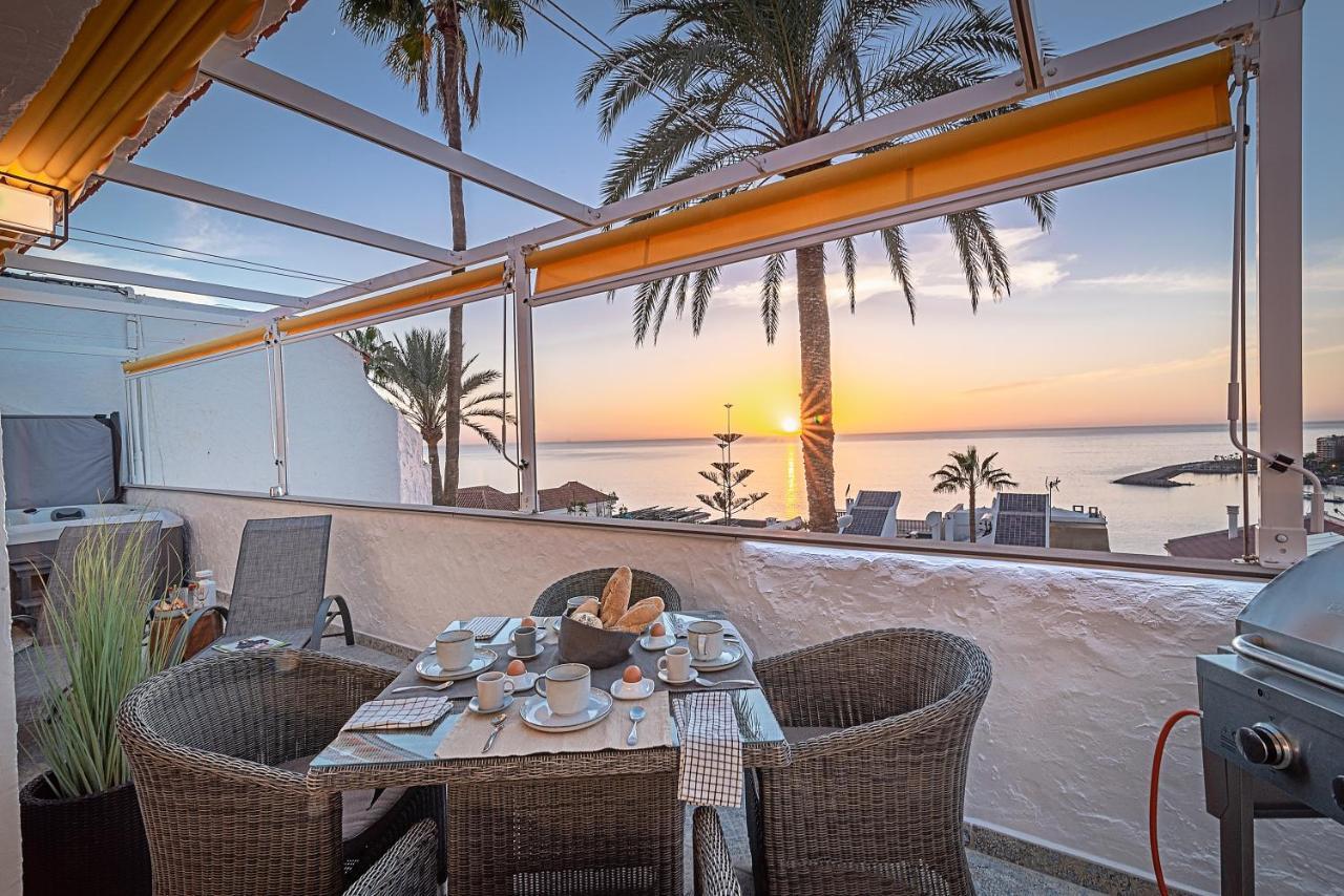 Mogan Luxury Apartment, Sea Views, Jacuzzi And Sauna. Exterior foto