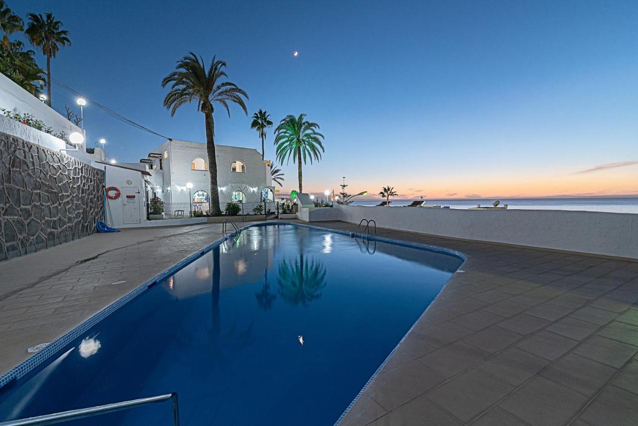 Mogan Luxury Apartment, Sea Views, Jacuzzi And Sauna. Exterior foto