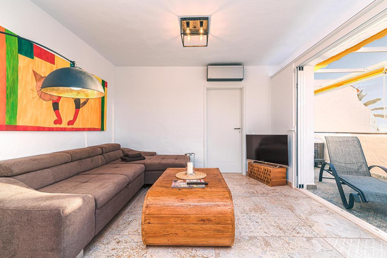 Mogan Luxury Apartment, Sea Views, Jacuzzi And Sauna. Exterior foto